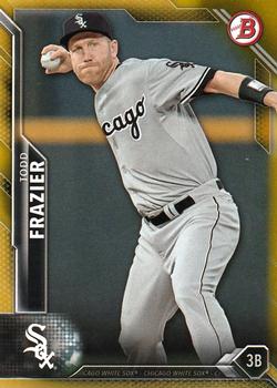 2016 Bowman - Gold #102 Todd Frazier Front