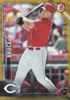 2016 Bowman - Gold #103 Jay Bruce Front