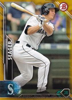 2016 Bowman - Gold #112 Kyle Seager Front