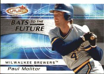 2001 Fleer Futures - Bats to the Future #3BF Paul Molitor  Front