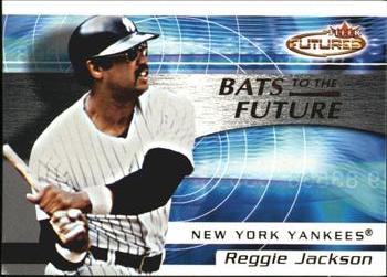 2001 Fleer Futures - Bats to the Future #9BF Reggie Jackson  Front