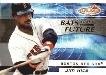 2001 Fleer Futures - Bats to the Future #16BF Jim Rice  Front