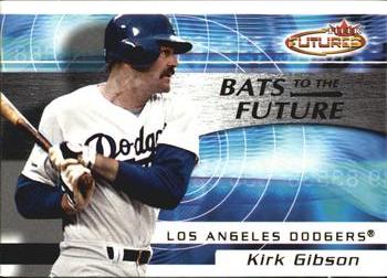 2001 Fleer Futures - Bats to the Future #21BF Kirk Gibson  Front