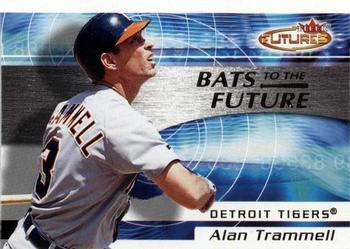 2001 Fleer Futures - Bats to the Future #12BF Alan Trammell  Front