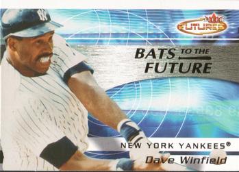 2001 Fleer Futures - Bats to the Future #23BF Dave Winfield  Front