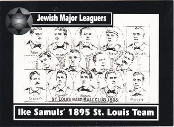 2003 Jewish Major Leaguers #14 Ike Samuels Front