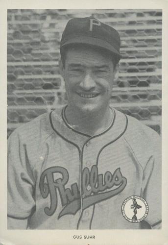 1940 Philadelphia Phillies Picture Pack #NNO Gus Suhr Front