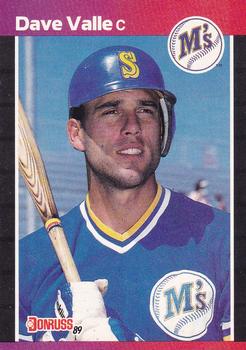 1989 Donruss #614 Dave Valle Front