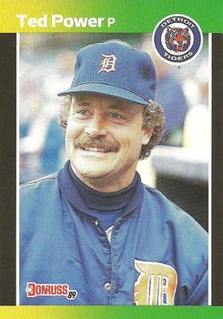1989 Donruss #153 Ted Power Front