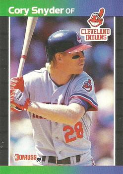 1989 Donruss #191 Cory Snyder Front