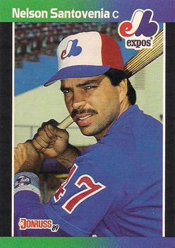 1989 Donruss #366 Nelson Santovenia Front