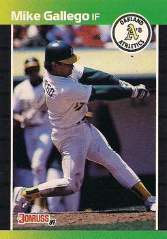 1989 Donruss #422 Mike Gallego Front