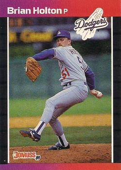 1989 Donruss #439 Brian Holton Front