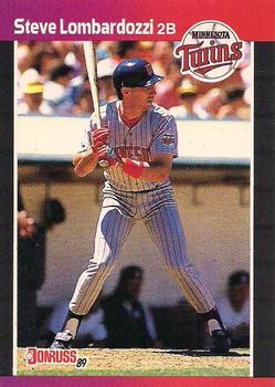 1989 Donruss #554 Steve Lombardozzi Front