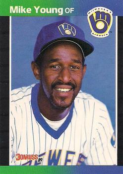 1989 Donruss #632 Mike Young Front