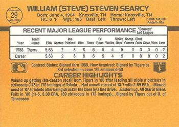 1989 Donruss #29 Steve Searcy Back
