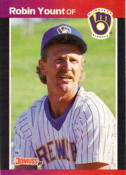 1989 Donruss #55 Robin Yount Front