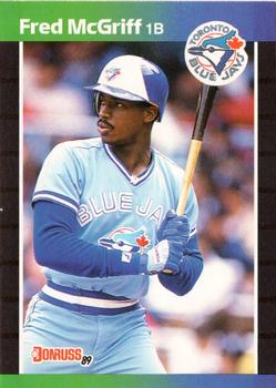 1989 Donruss #70 Fred McGriff Front