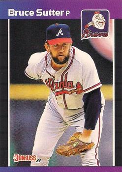 1989 Donruss #458 Bruce Sutter Front