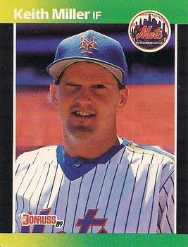 1989 Donruss #623 Keith Miller Front
