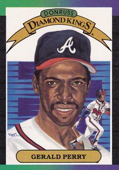 1989 Donruss #22 Gerald Perry Front