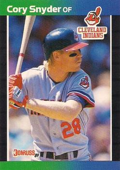 1989 Donruss #191 Cory Snyder Front