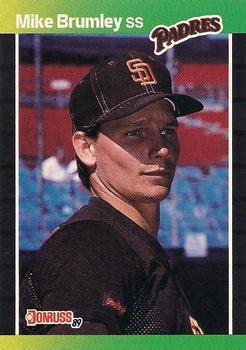 1989 Donruss #302 Mike Brumley Front