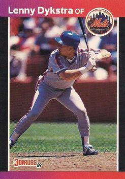 1989 Donruss #353 Lenny Dykstra Front