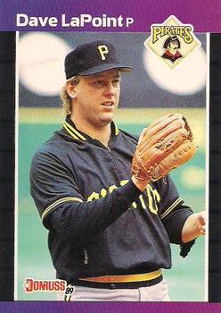 1989 Donruss #488 Dave LaPoint Front