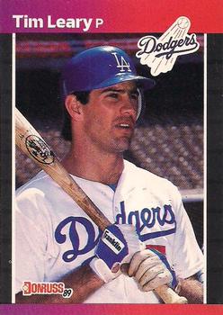 1989 Donruss #552 Tim Leary Front