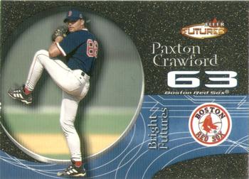 2001 Fleer Futures - Black Gold #206 Paxton Crawford Front