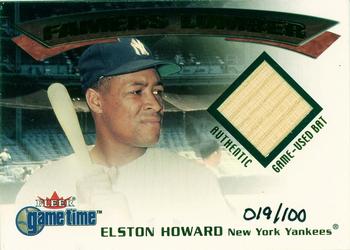 2001 Fleer Game Time - Famers Lumber #NNO Elston Howard  Front