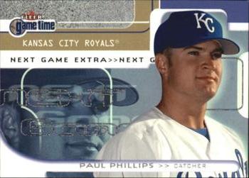 2001 Fleer Game Time - Next Game Extra #94 Paul Phillips  Front