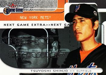 2001 Fleer Game Time - Next Game Extra #116 Tsuyoshi Shinjo  Front