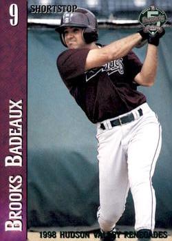 1998 OSP Sports Hudson Valley Renegades #NNO Brooks Badeaux Front