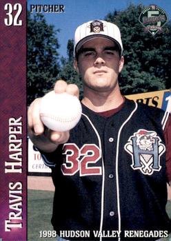 1998 OSP Sports Hudson Valley Renegades #NNO Travis Harper Front