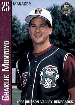 1998 OSP Sports Hudson Valley Renegades #NNO Charlie Montoyo Front