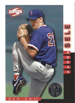 1998 Score Boston Red Sox #2 Aaron Sele Front
