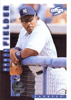 1998 Score New York Yankees #13 Cecil Fielder Front