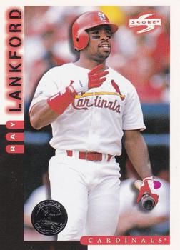 1998 Score St. Louis Cardinals #8 Ray Lankford Front