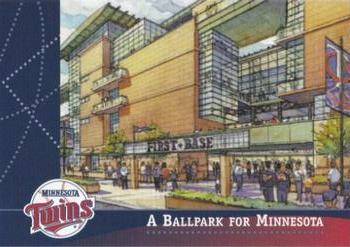 2005 Minnesota Twins A Ballpark for Minnesota #NNO A Ballpark for Minnesota Front