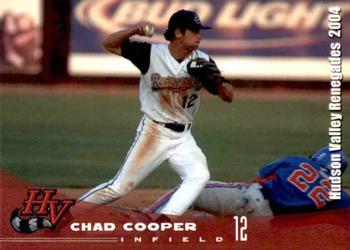 2004 Grandstand Hudson Valley Renegades #NNO Chad Cooper Front