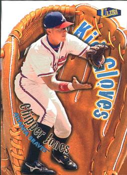 1998 Ultra - Kid Gloves #4KG Chipper Jones Front