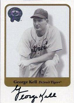 2001 Fleer Greats of the Game - Autographs #NNO George Kell Front