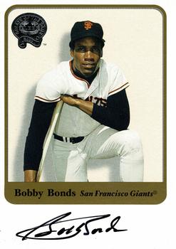 2001 Fleer Greats of the Game - Autographs #NNO Bobby Bonds Front