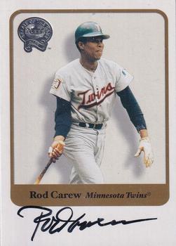 2001 Fleer Greats of the Game - Autographs #NNO Rod Carew Front