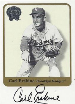 2001 Fleer Greats of the Game - Autographs #NNO Carl Erskine Front