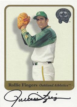 2001 Fleer Greats of the Game - Autographs #NNO Rollie Fingers Front