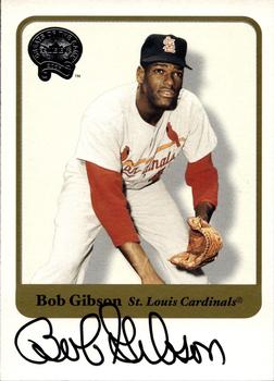 2001 Fleer Greats of the Game - Autographs #NNO Bob Gibson Front