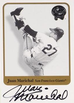 2001 Fleer Greats of the Game - Autographs #NNO Juan Marichal Front